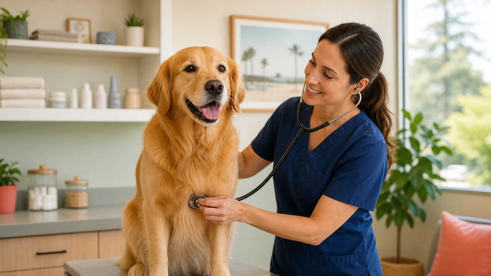 Little Urban Vet Clinic wellness visit